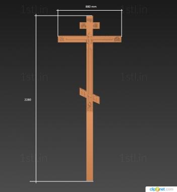 Crosses (KRS_0251) 3D model for CNC machine